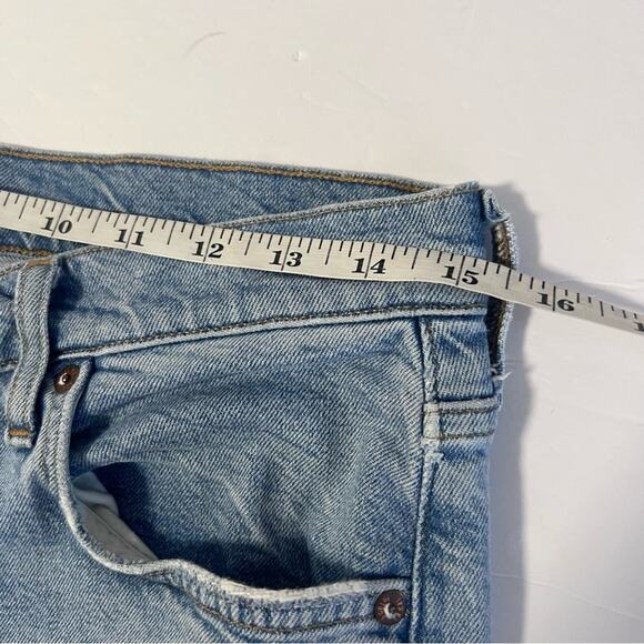 AGOLDE Sz 29  Riley High Rise Straight Crop Jeans in Volt - Picture 11 of 13